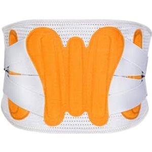 Buik-weg-gordel, Unisex Rugsteunriem Verstelbare Tailleriem For Thuisgewichtheffen Buik Trainers(Yellow-upgrade,XXL)