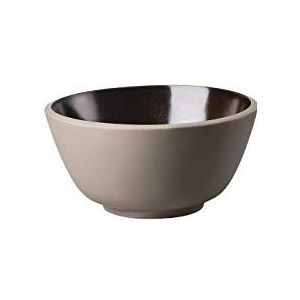 Junto Shiny Bronzen Bowl rond diep 14 cm