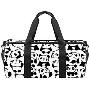 Vat Sporttas, Cartoon Oranje Groenten Wortel Patroon Gym Workout Tas voor Vrouwen en Mannen Lichtgewicht Duffle Bag, Kleur5, 45x23x23cm/17.7x9x9in,