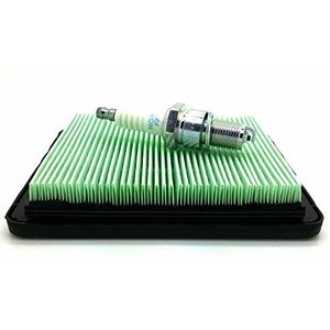 Outdoor Spares Limited NGK Plug & Air Filter Service Kit Voor Flymo XL500 Honda Benzine Grasmaaiers