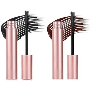 Relaxrich Mascara, Relaxrich Lengthening and Curling Mascara, Waterproof Mascara, Long-Lasting and Smudge-Free
