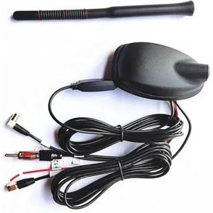 Audio- & videoantennes voor auto Voor auto DAB+GPS+FM-antenne Actief versterkt Boven dakmontage Waterdicht Stofdicht Universeel Autoradio Antenne