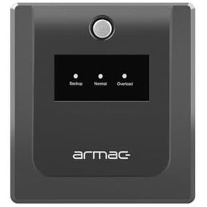 Armac - UPS Home 1000E LED - UPS - Zwart - 1000 VA - 650 W