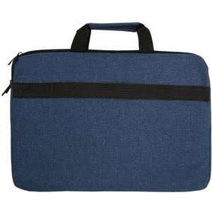 Laptoptas, Lichtgewicht Multifunctioneel Polyester voor Kamperen voor 15,6 Inch Laptop voor Zakenreizen (Donkerblauw)