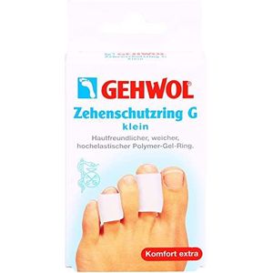 GEHWOL Polymer-Gel Zehenschutzring G klein, 2 st. Pleister