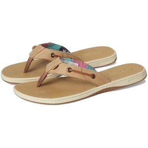 Sperry Top-Sider Seafish Teenslippers voor dames, Beige, 42 EU