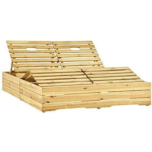 Prolenta Premium - Dubbel bed van grenenhout, groen geïmpregneerd