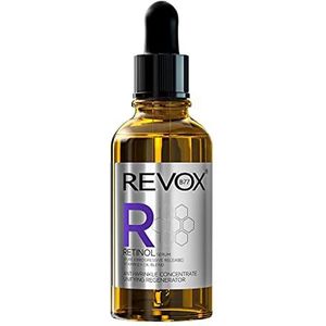 REVOX B77 - Retinol Serum Unifying Regenerator, 30 ml, Retinol Serum, Vermindert Lijntjes, Egaliseert Teint, Vermindert Oneffenheden, Bevordert Regeneratie, Hydrateert, Voedt, Stimuleert Collageen