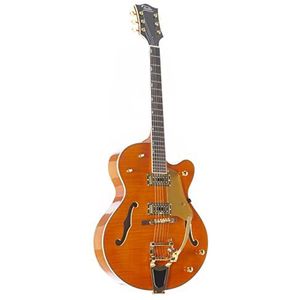 Fame Big Boy Orange - Semi-akoestische gitaar