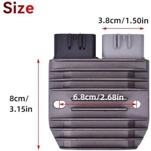 Motorfiets accessoires 12V Motorfiets Spanningsregelaar Gelijkrichter Vervangende Onderdelen Voor B&MW GS1200 2012-2017 S XR 1000 2014-2017(Black 1pcs)