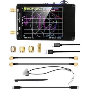 Antenne-analysator, Vectornetwerkantenne-analysator MF HF VHF UHF met kaartsleuf, voor netwerkkabeldiagnostiek