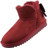 Dockers - Boots - Donkerrood - Warm Gevoerd - Platte Hak