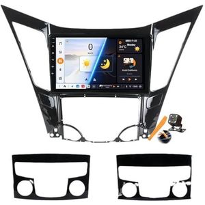 Y400s,YLOXFW Android 15.0 Autostereo Vervanging voor Sonata 8 2009-2014 Radio GPS Sat Navi 9'' Cartablet Multimedia Video Player FM BT Ontvanger met 4G WiFi Android Auto Carplay