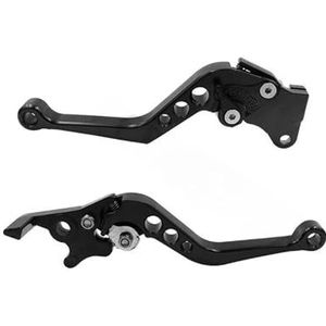 Verstelbare Koppeling Trommelremhendel Voor Suzuki Motorfiets CNC Aluminium Motorfietsaccessoires(Black)