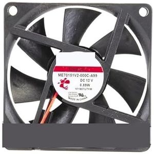 Voor SUNON ME70151V2-000C-A99 DC 12V 0,89W 70x70x15mm 2-draads serverkoelventilator