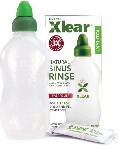 Xlear - Natural Sinus Rinse System - Sinus Spoelsysteem - 10 ml - Met Xylitol