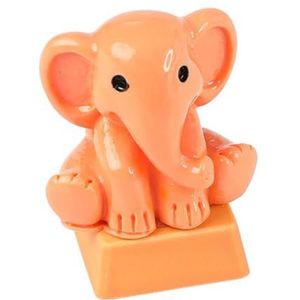 3D Hars Keycaps Fun Cartoon Olifant Keycap voor Mechanische Toetsenborden Keycaps Duurzaamheid 1 ST