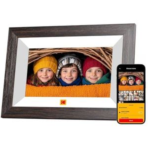 KODAK - Digitale Fotolijst - 7 inch - HD 1024x600 - Hout - 32GB Geheugen