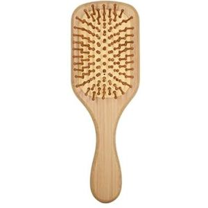1 stuk hout luchtkussen massage kam peddel kussen haaruitval massage borstel haarborstel kam hoofdhuid haarverzorging gezonde bamboe kam (maat : 1)