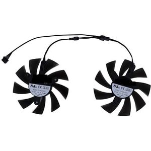 2 stuks/set, T129215SU, videokaartventilator, VGA-koeler, voor kleurrijke iGame GTX 1650 voor SUPER AD voor Special OC