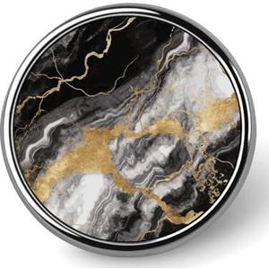 Kleurrijke Bloem Vlinder Boom Revers Pin Ronde Broche voor Mannen & Vrouwen Legering Pak Accessoires, 1 ""Lichtgewicht Tie Pin, Circular, Aluminium, Geen edelsteen