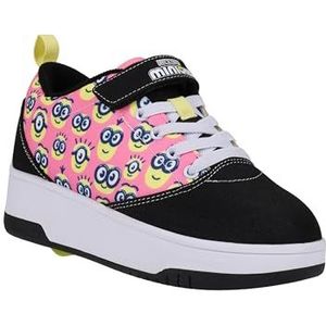 HEELYS Kinderschoenen Pop Pro Blk/Pink/Yllw met wieltjes, zwart/Pnk/Yw/Svs, Zwart Pnk Yw Svs, 5 Big Kid