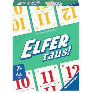 Ravensburger Elf uit! - Het klassieke kaartspel voor 2-6 spelers vanaf 7 jaar