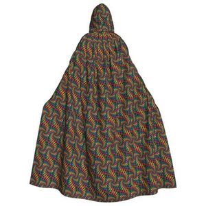 Bxzpzplj Bear Dancing Tie Dye Print Unisex Hooded Mantel Voor Mannen & Vrouwen, Carnaval Thema Party Decor Hooded Mantel
