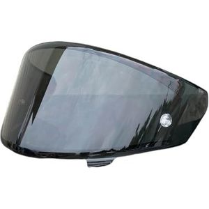 Motorhelm vizier lens, Helmvizier, NFR-vizier for KYT NXR NX-motorhelm Gezichtsscherm Visera Capacete De Moto Zonnebrandcrème Helmaccessoires (zwart - alleen overdag)(Black-day Use Only)