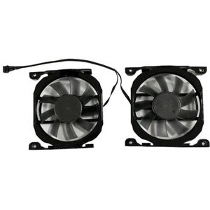 GPU-koeler, videokaartventilator, 2 stuks/set, CF-12815S voor Leadtek voor WinFast voor GTX 760 Dual OC, voor Winfast 970 voor Hurricane
