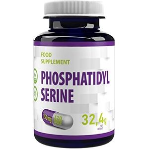 Fosfatidylserine 150mg 120 Vegan Capsules Hoge Sterkte, voor Concentratie en Geheugen