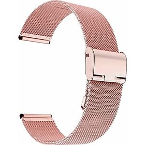 22mm 20mm Watch Band Strap Compatible With Samsung Galaxy Watch Active 2 Band Compatible With Samsung Gear S3-riempassing for Samsung Galaxy Horloge 42mm 46 mm (Color : Pink, Size : 20mm)