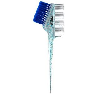 Parel Haarkleuring Borstel Kam Styling Tools Verven voor Salon Parel Blauw, Haarverf Borstel, 8x22.5cm