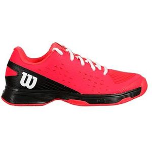 Wilson Rush Pro tennisschoen voor kinderen, uniseks, Diva Roze Zwart Wit, 5 UK