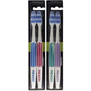 REACH Essential Care interdentale tandenborstel met volledige kop, twee stuks (stevig, 2 stuks)