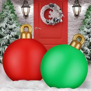60 cm Kerstbal decoratie Kerstmis opblaasbare kerstballen uitverkoop Kerst grote geschenkbal