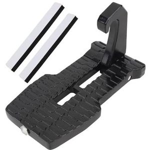 Auto U-vormig haakpedaal Auto-extra Pedaaldak Autodeur Opstapje Klinkhaak Aluminiumlegering Haringen Gemakkelijke Toegang Tot Autodak Met Universeel