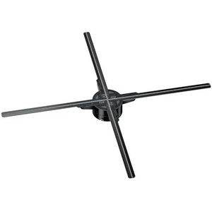 Hologramwaaier, Holografische 3D-ventilator LED-lichtgevend Logo Neonprojector Aan De Muur Gemonteerde Advertentiedisplay Hologram HD-reclamemachine Logo COOL,for Businesses, Parties, Etc