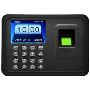Inklokken in Machine, A6 Biometrische vingerafdruk Tijdregistratie Machine Werknemer Ploegenplanning Tijdregistratie Machine Tijdregistratie Kantoorponsklok
