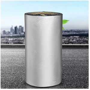 Thermische isolatieschuimrol, zelfklevende reliëfaluminiumfolie, waterdichte hittebestendige thermische barrière, reflecterende aluminiumfolie hittebarrière.(1*7m/3.2*23ft,15MM(THK))