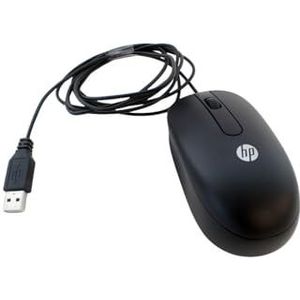 SPS Mouse HP USB Optical USB Optical Scroll Mouse, 665406 (USB Optical Scroll Mouse, Ambidextrous, Optical, USB Type-A, 800 DPI, Black)