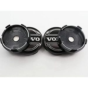 4 stuks autowielnaafhoezen voor Volvo S40 S60L S80L XC60 XC90 60cm, autowielhoezen, autonaafhoezen, wielhoezen, bekleding, accessoires, C