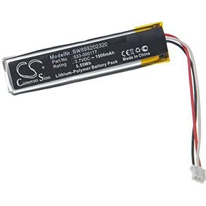 vhbw Batterij compatibel met Logitech YR0073, MX Keys draadloos toetsenbord (1500 mAh, 3,7 V, Li-Polymeer)