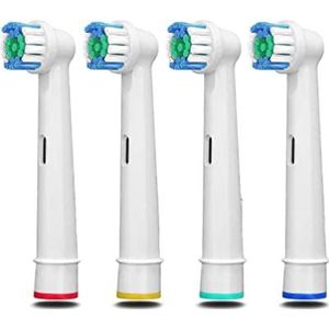 Opzetborstels compatibel met Oral-B Braun elektrische tandenborstel, vervangende hoofden voor vitaliteit, Genius, Pro 1000