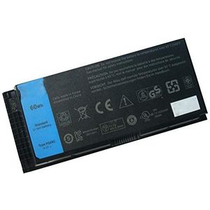 PG6RC Laptop Vervangende batterij voor Dell Precision M4600 M6600 FV993 0TN1K5 R7PND (11,1V 60Wh)