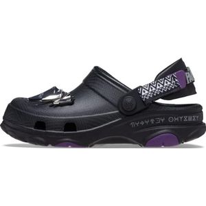 Crocs Classic At Black Panther Clog K, uniseks clogs voor kinderen, Meerkleurig., 36/37 EU