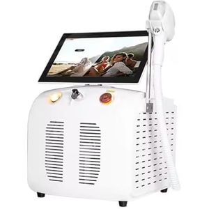 Nieuw pijnloos professioneel ontharingsapparaat 2025, apparaat voor permanente ontharing met 4 golflengtes, huidverzorgingstools voor dames en heren