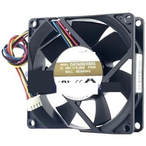 Voor AVC DATA0825B8S P006 DC 48V 0,20A 80x80x25mm 4-draads serverkoelventilator