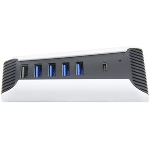 6-poorts USB Splitter Hub Hoge snelheid USB Uitbreiding Hub Opladen Adapter