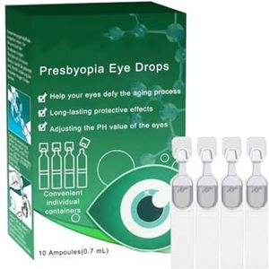 Optivipro Presbyopie Oogdruppels, Optivipro Oogdruppels, Vision Recovery Oogdruppels (1doos/10st)